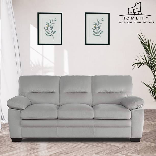 Homeify Dawson 3 Seater Fabric Sofa for Living Room Fabric 3 Seater  Sofa