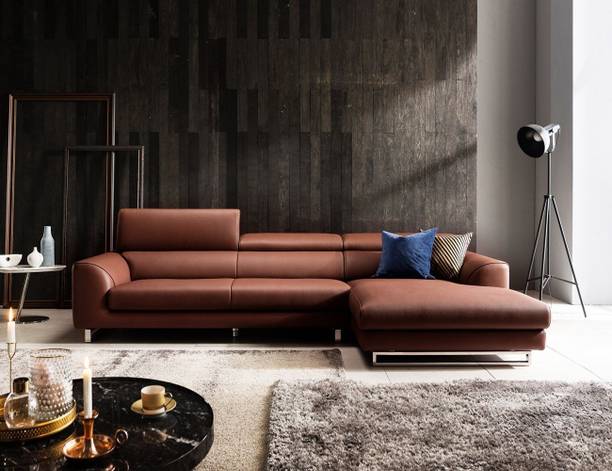 fabrique Leatherette 4 Seater  Sofa