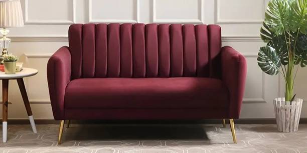 STAYLOSOFA Wooden Sofa Set for Living Room | Sofa for Living Room & Office Fabric 2 Seater  Sofa