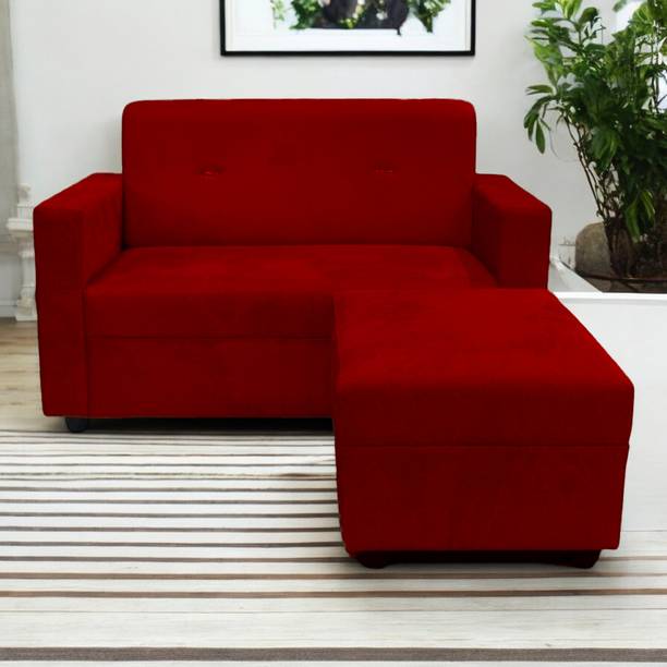Indian oak Fabric 3 Seater  Sofa