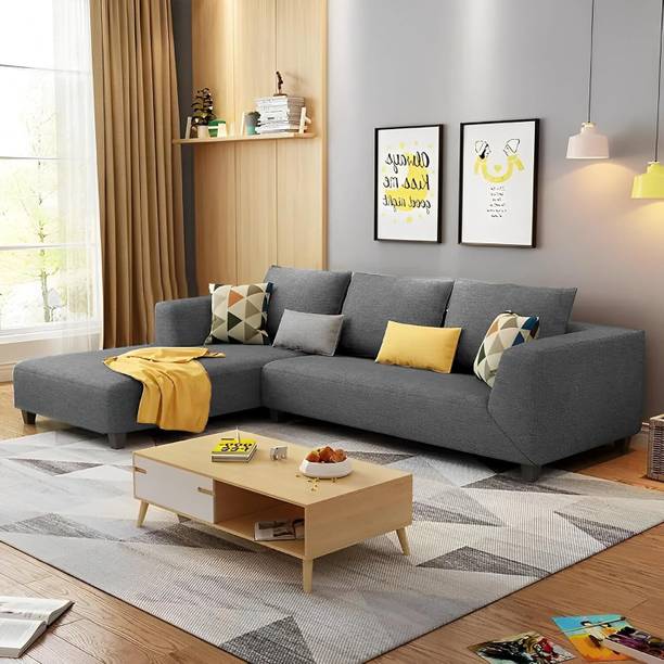 Casaliving Minta Fabric 4 Seater  Sofa