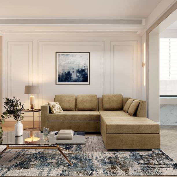 Wakefit Fabric 5 Seater  Sofa