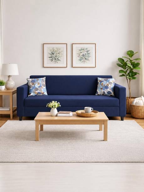 Living Things Flowrans Fabric 3 Seater  Sofa