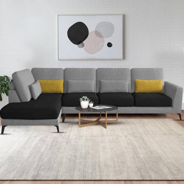 Casaliving Llano 6 Fabric 6 Seater  Sofa