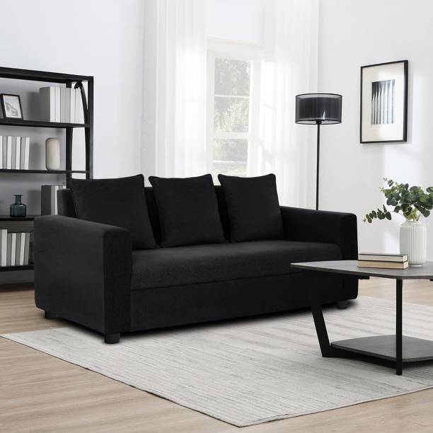 Vansh Furniture Premium Quality Velvet Fabric 3 Seater Fabric 3 Seater  Sofa