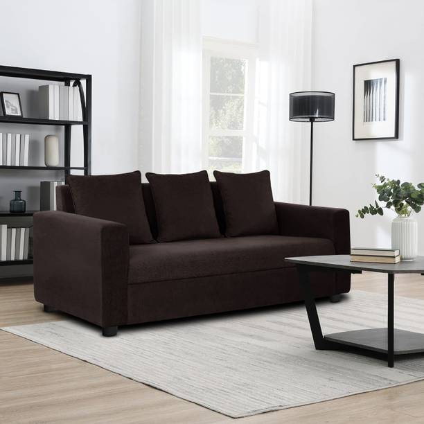 Apostate Premium Quality Velvet Fabric 3 Seater  Sofa