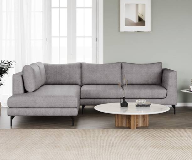 WESTIDO Pan Emirates Fabric 6 Seater  Sofa