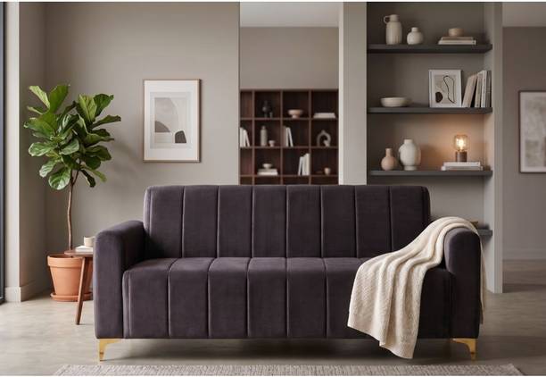SMSOFA Fabric 3 Seater  Sofa