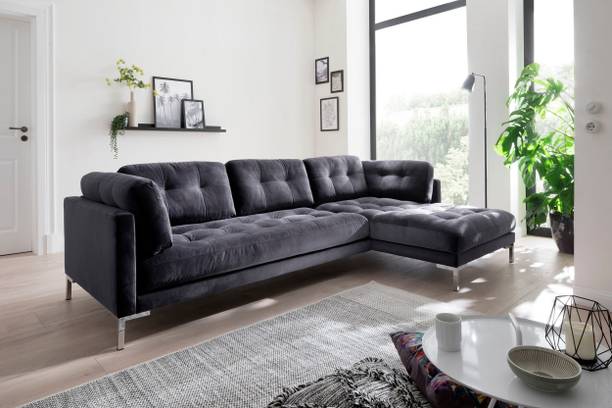 fabrique Dynamic lshape LHS Fabric 4 Seater  Sofa