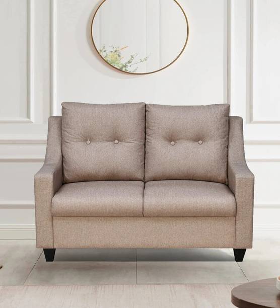 Mintwud from Pepperfry Soma Sheesham Wood Velvet 3 Seater Sofa/Wooden 3 Seater Sofa For Home Solid Wood 3 Seater  Sofa