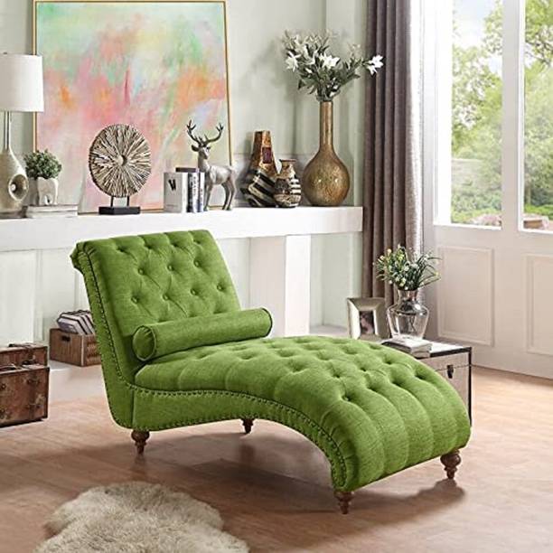 Artistic Interior Crafts Fabric Single Modern Lounge Lazy Sofa Bed Chair Recliner Couch Fabric 1 Seater  Sofa