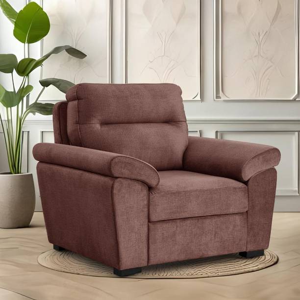 Wakefit Lounger Plus Fabric 1 Seater  Sofa