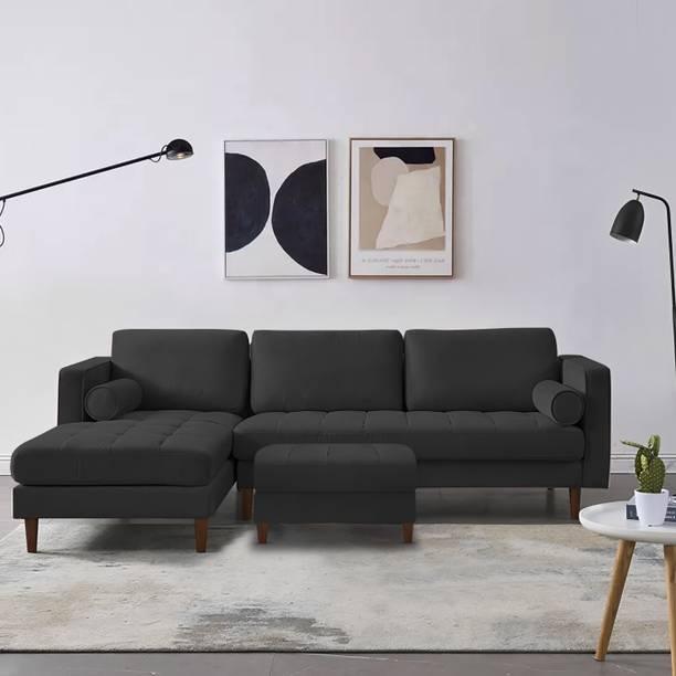 Casaliving Ezra Fabric 4 Seater  Sofa