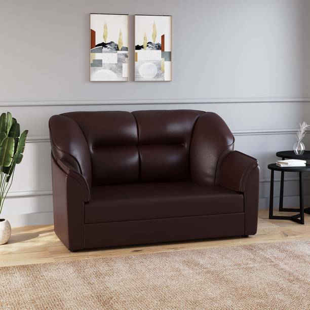 Nest and Nap Emirates Leatherette 2 Seater  Sofa