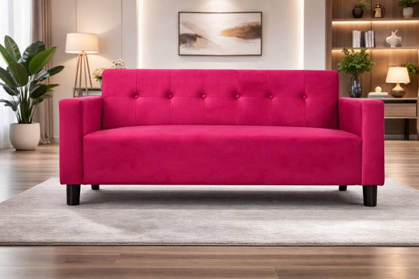 Living Things MARINO Fabric 3 Seater  Sofa