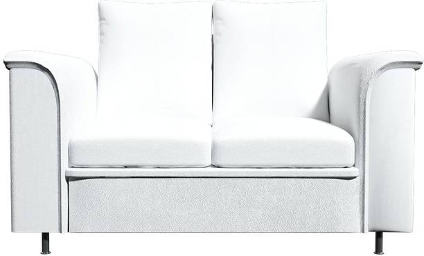 Sekar Lifestyle Royal Series (White, 2 Seater) Leatherette 2 Seater  Sofa