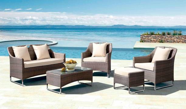 Mymigos Fabric 4 Seater  Sofa