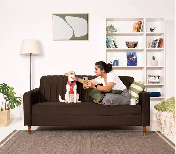 The OandOV Fabric 3 Seater  Sofa