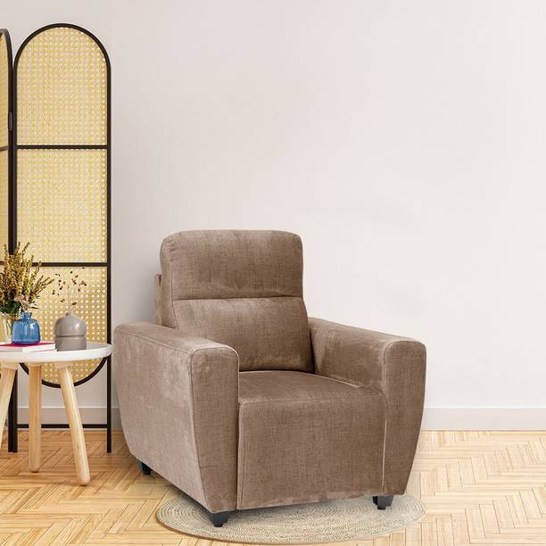 Wakefit Belize Plus Fabric 1 Seater  Sofa