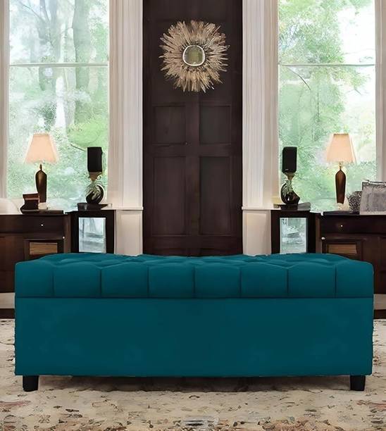 STAYLOSOFA Ottoman Perfect for Home Living Office Room and Guests Fabric 2 Seater  Sofa