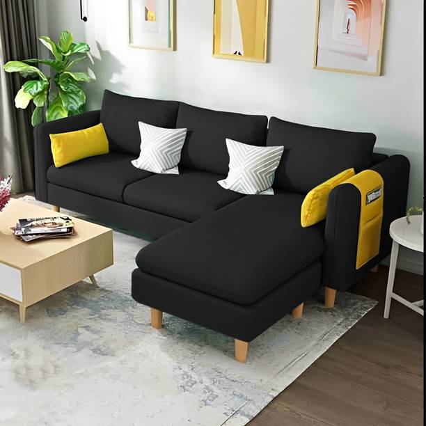 Casaliving Monarch Fabric 4 Seater  Sofa
