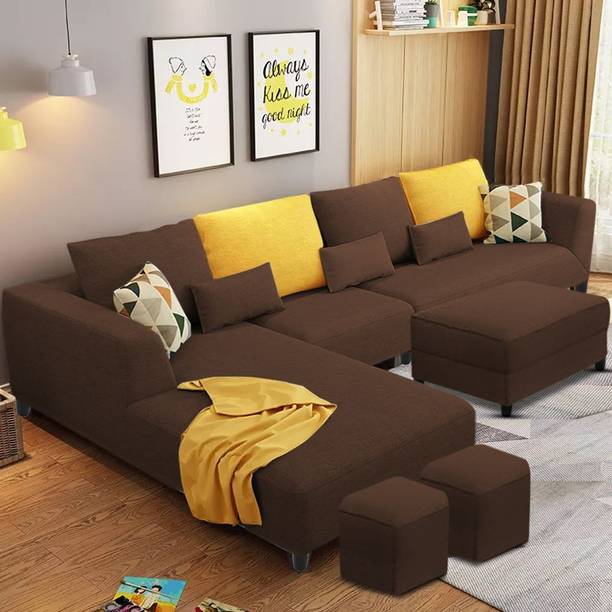Casaliving Minta Fabric 8 Seater  Sofa