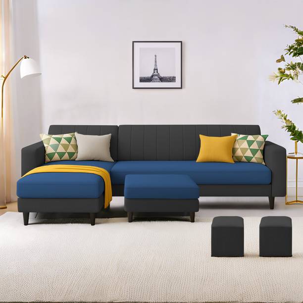 Casaliving Moris LHS Fabric 8 Seater Sofa