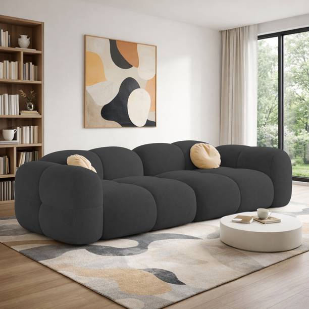 Casaliving Vetras Fabric 3 Seater Sofa