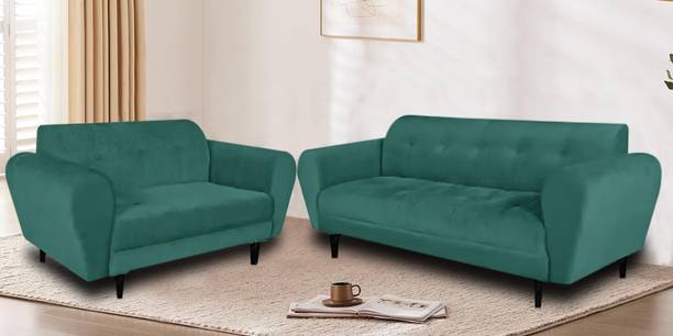 Flipkart Perfect Homes 5 Seater Sofa Set Fabric 3 + 2 Sofa Set