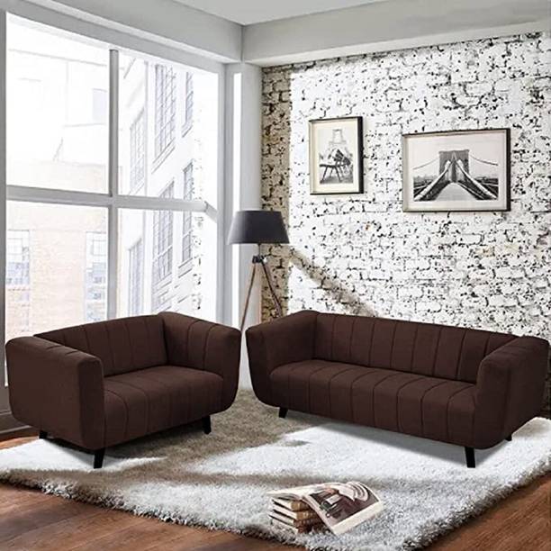 gnanitha Elite Lounge Series Fabric 3 + 2 Sofa Set