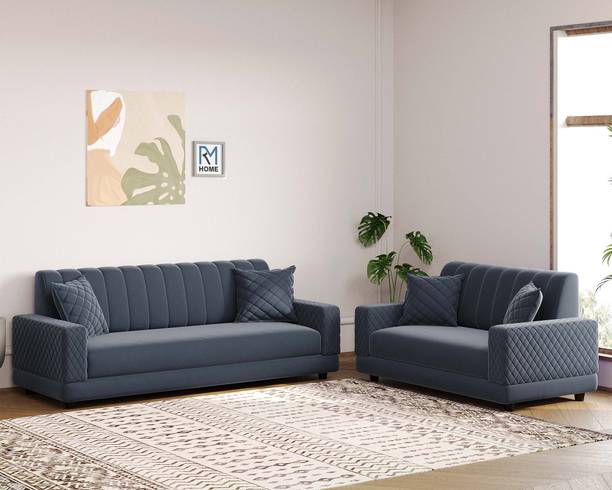 RM HOME Farrera Fabric 3 + 2 Sofa Set