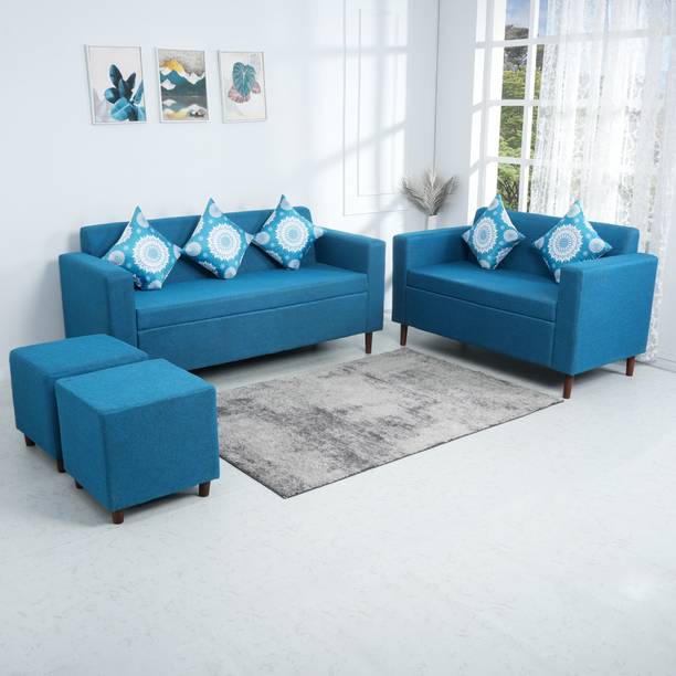 Solis Primus -Comfort For All Fabric 3 + 2 + 1 + 1 Sofa Set