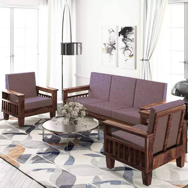 Mooncraft Fabric 3 + 1 + 1 Sofa Set