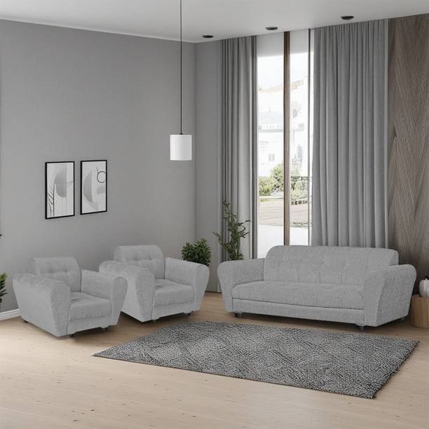 BKR Enterprises Fabric 3 + 1 + 1 Sofa Set