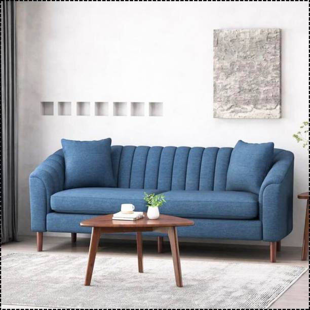 Taxzek Leather 2 + 1 Sofa Set