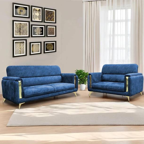 smartychoice Fabric 3 + 2 Sofa Set