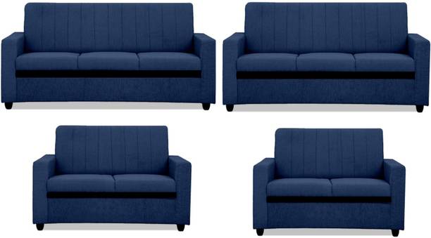 gnanitha Fabric 3 + 3 + 2 + 2 Sofa Set