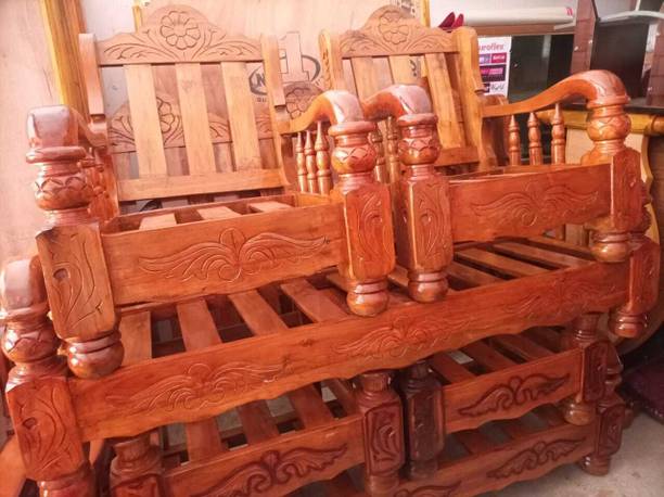 adilpasha Fabric 3 + 1 + 1 Sofa Set