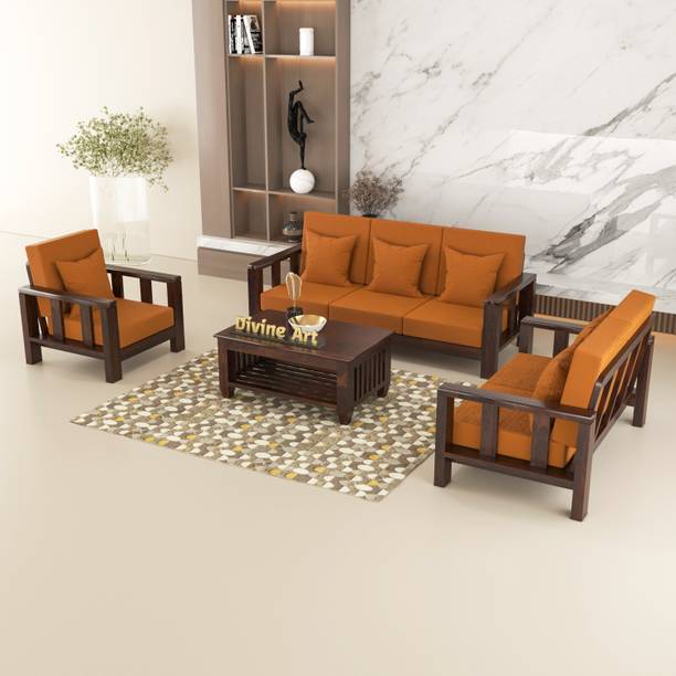 DOKRI 6 Seater Sofa For Living, Waiting Room/ Office Fabric Fabric 3 + 2 + 1 Sofa Set