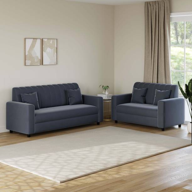 RM HOME Luna Fabric 3 + 2 Sofa Set