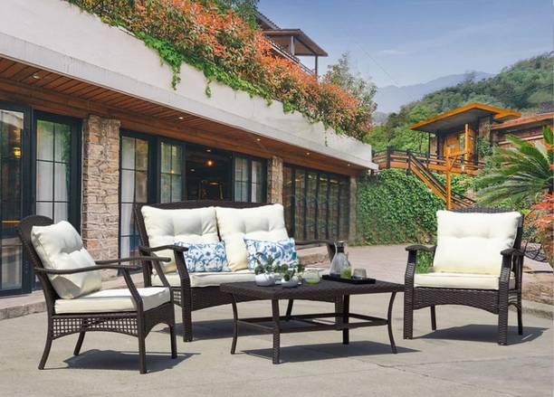 Charan traders Fabric 2 + 1 + 1 Sofa Set