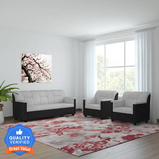Bharat Lifestyle Star Fabric 3 + 1 + 1 Sofa Set