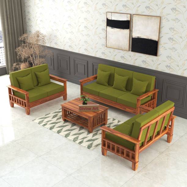 BHAGWATI ART Fabric 3 + 2 + 2 Sofa Set