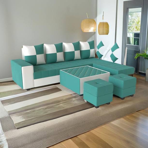 DMK Fabric 3 + 2 + 1 + 1 Sofa Set
