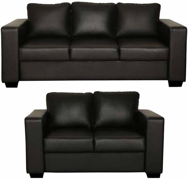 CHANDRIKA ENET Leatherette 3 + 2 Sofa Set