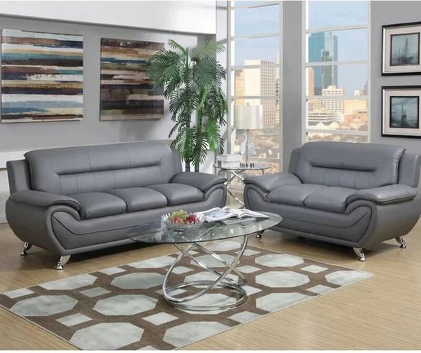 fabrique Visionary Leatherette 3 + 2 Sofa Set