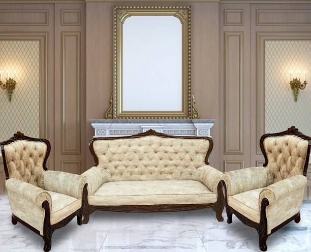 Wood Master Sre sofa set 3 1 1 seater sofa wooden sofa set for living room Sheesham Wood 5 Seater Sofa Set for Living Room Solid Wood Outdoor Sofa Fabric 5 Seater Sofa Fabric 5 Seater Sofa furniture sofa sets Finish Color:Dark Walnut Finish(Delivery condition - Pre-assembled) Fabric 3 + 1 + 1 Sofa Set