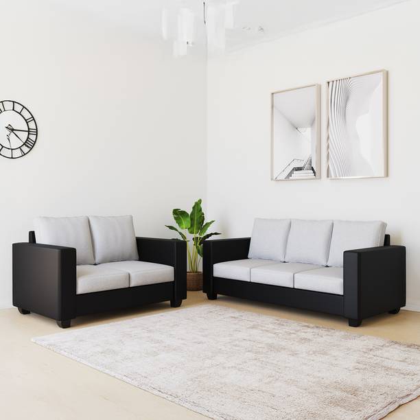 WESTIDO Orlando Leatherette 3 + 2 Sofa Set