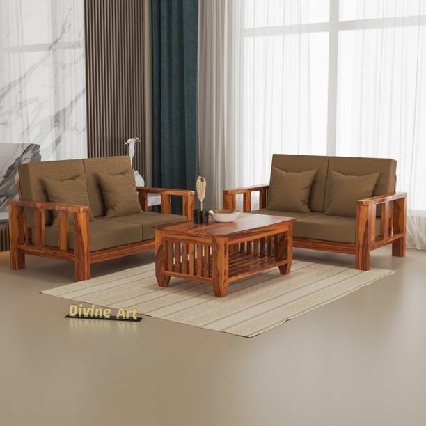 DOKRI 4 Seater Sofa For Living, Waiting Room/ Office Fabric Fabric 2 + 2 Sofa Set