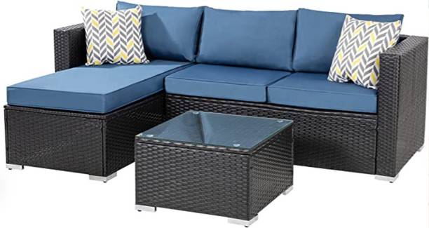 Charan traders Fabric 2 + 1 + 1 Sofa Set